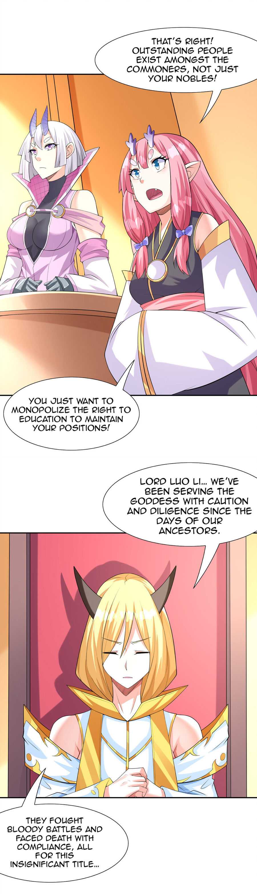 My Harem Is Entirely Female Demon Villains chapter 32 page 20