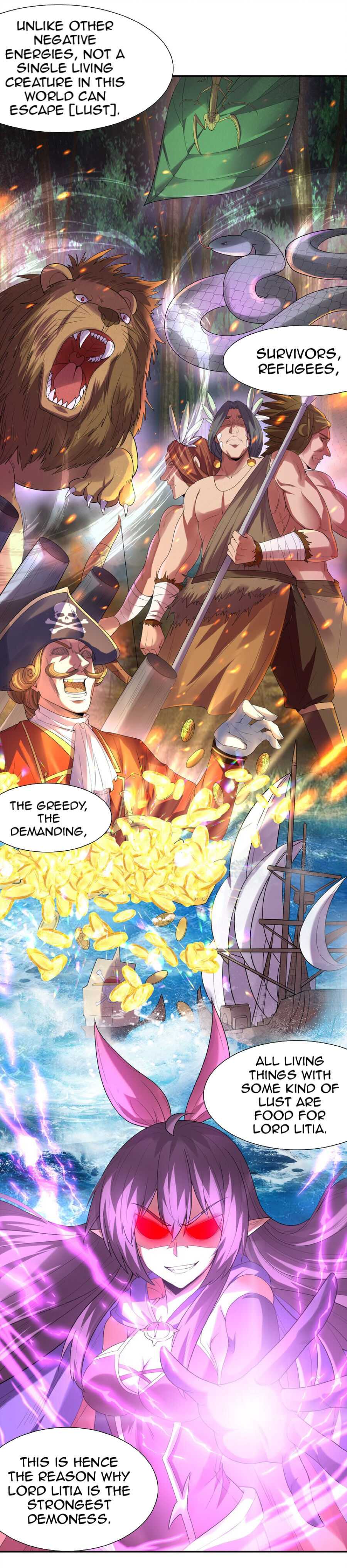 My Harem Is Entirely Female Demon Villains chapter 35 page 4