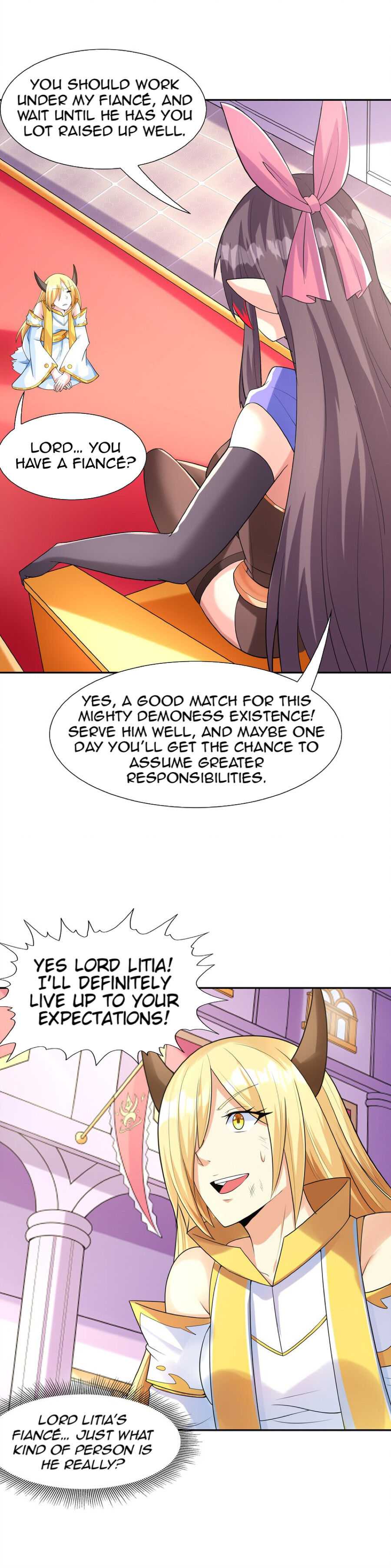 My Harem Is Entirely Female Demon Villains chapter 37 page 32