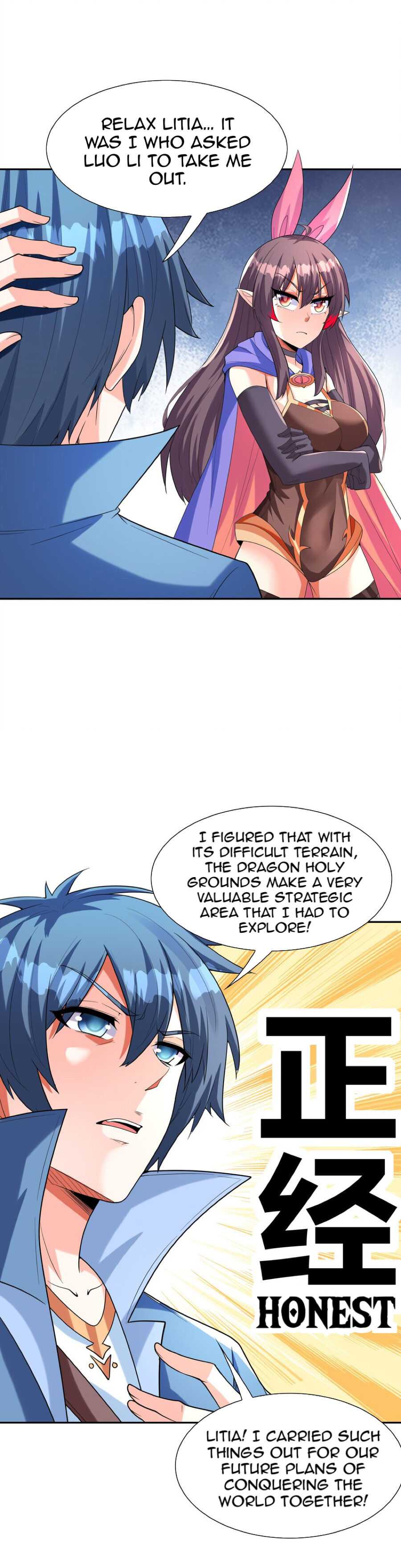 My Harem Is Entirely Female Demon Villains chapter 38 page 12