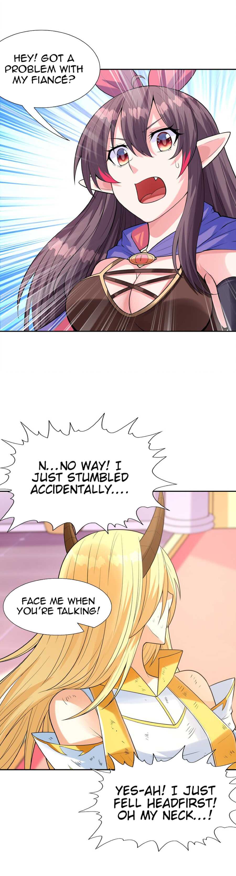 My Harem Is Entirely Female Demon Villains chapter 38 page 17