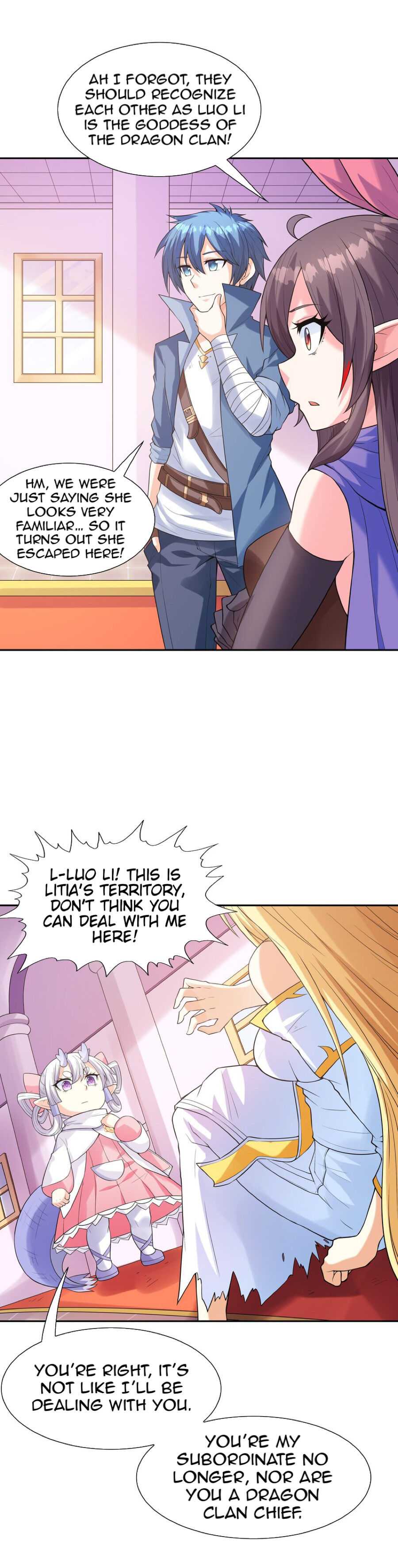 My Harem Is Entirely Female Demon Villains chapter 38 page 19