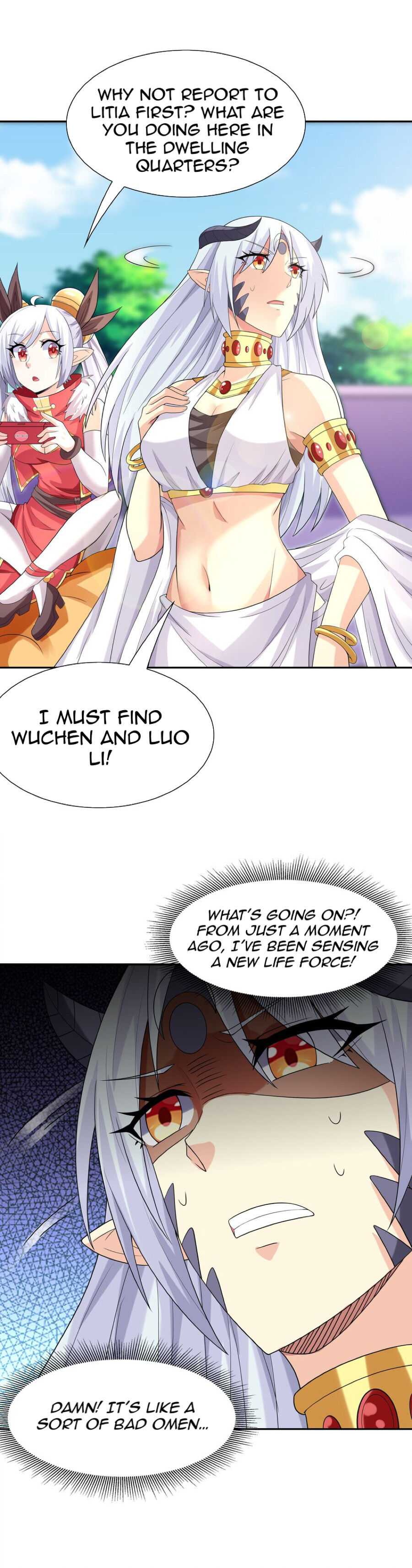 My Harem Is Entirely Female Demon Villains chapter 38 page 32