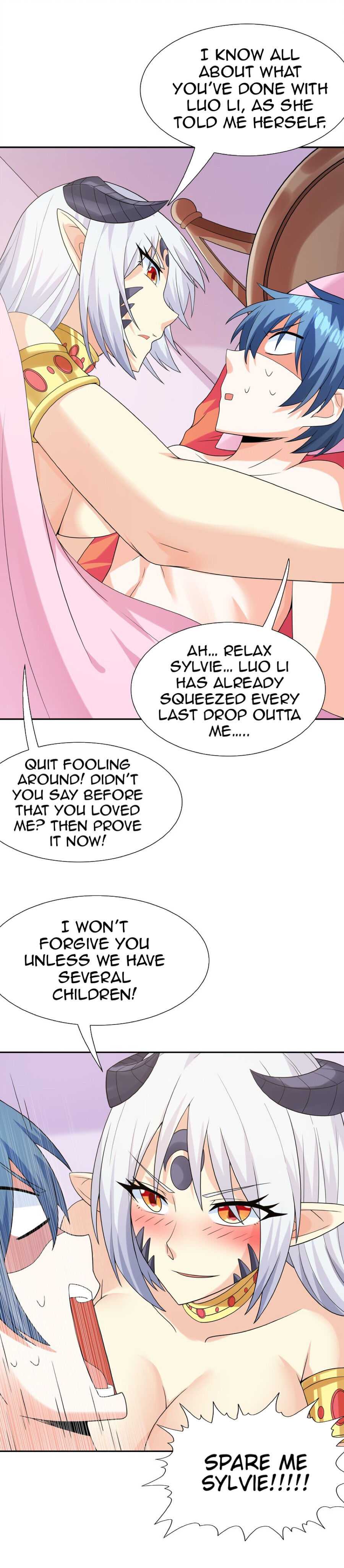 My Harem Is Entirely Female Demon Villains chapter 40 page 28