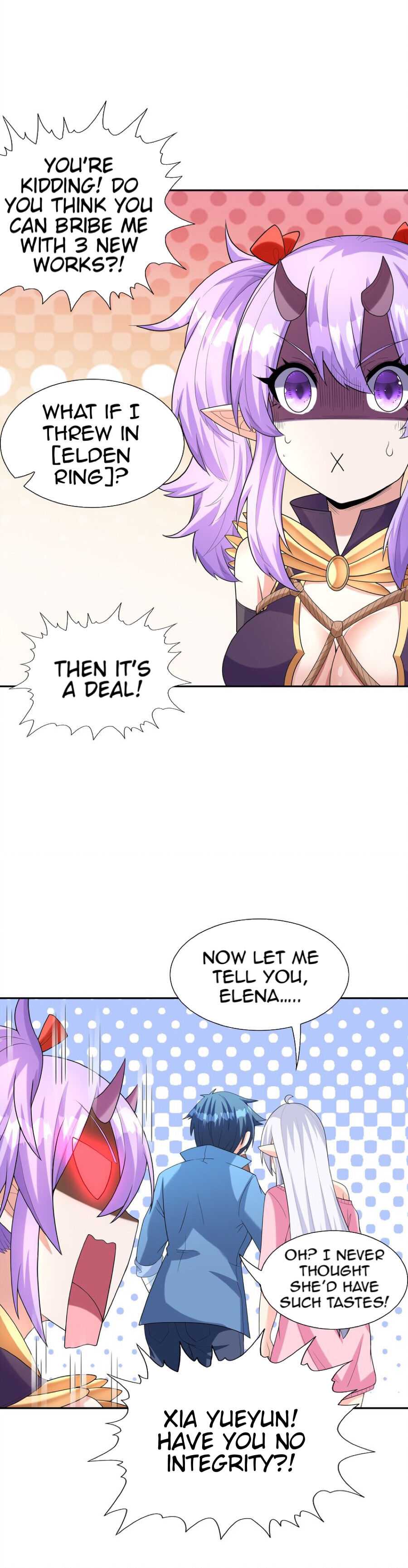 My Harem Is Entirely Female Demon Villains chapter 42 page 12