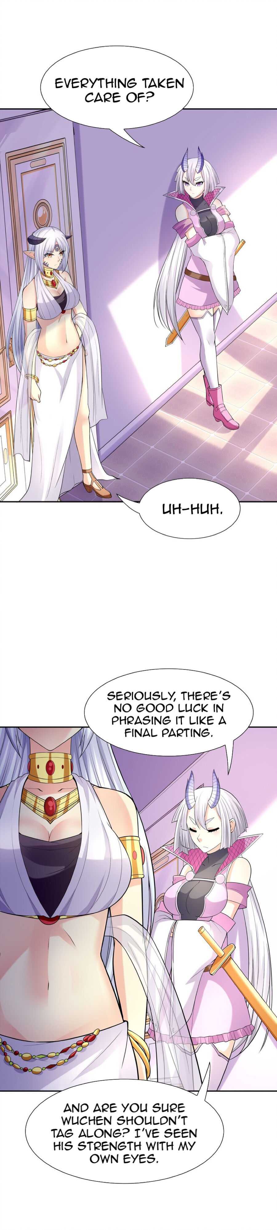 My Harem Is Entirely Female Demon Villains chapter 43 page 46