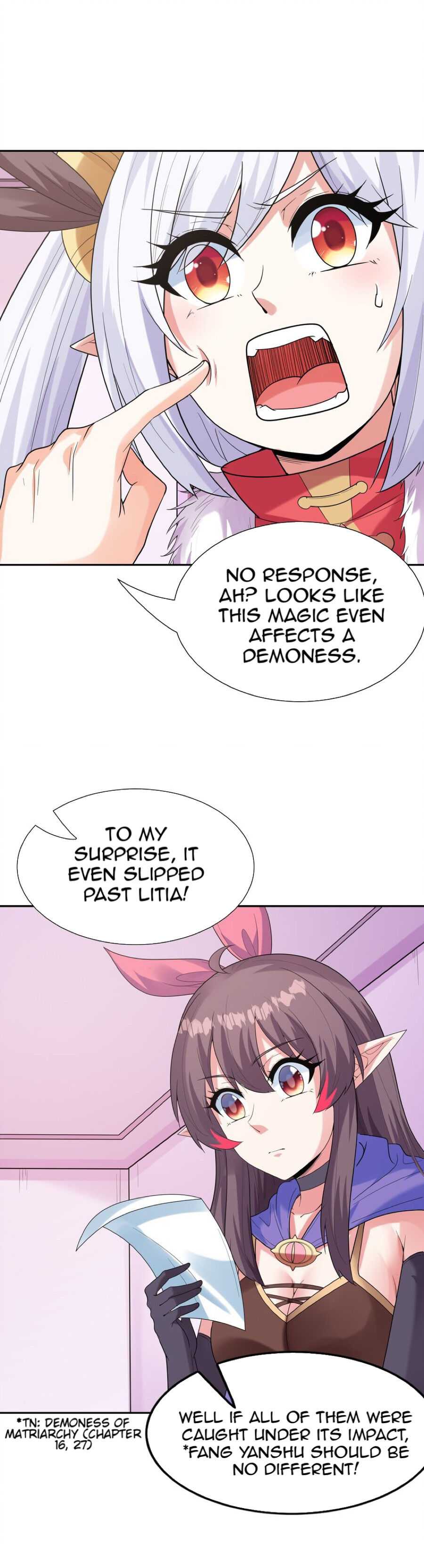 My Harem Is Entirely Female Demon Villains chapter 44 page 14