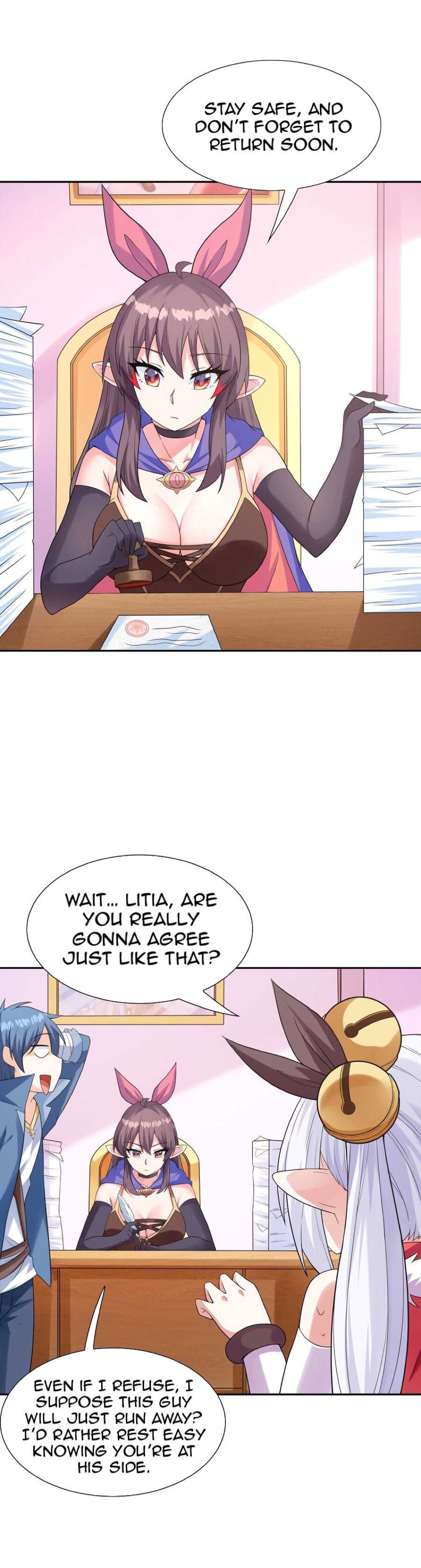 My Harem Is Entirely Female Demon Villains chapter 44 page 6