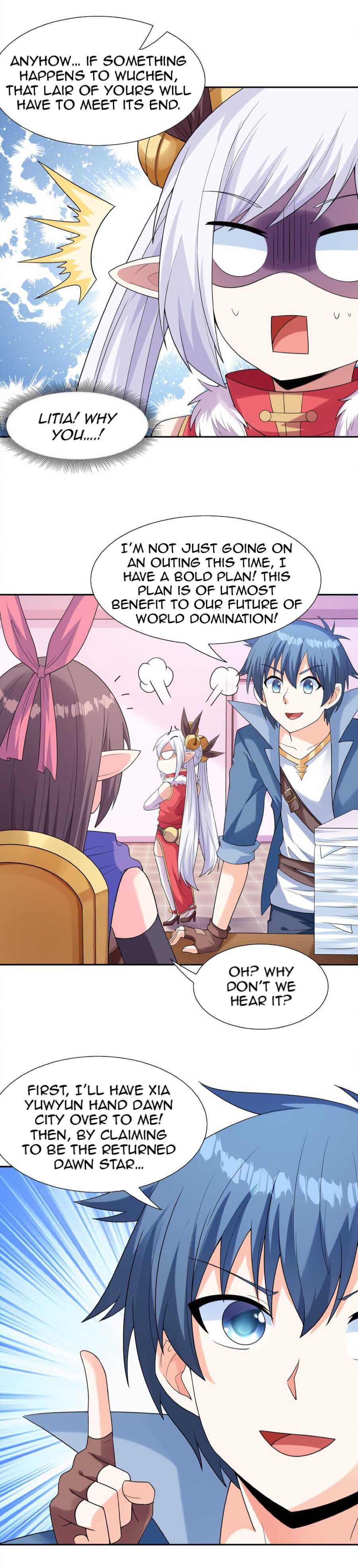 My Harem Is Entirely Female Demon Villains chapter 44 page 7