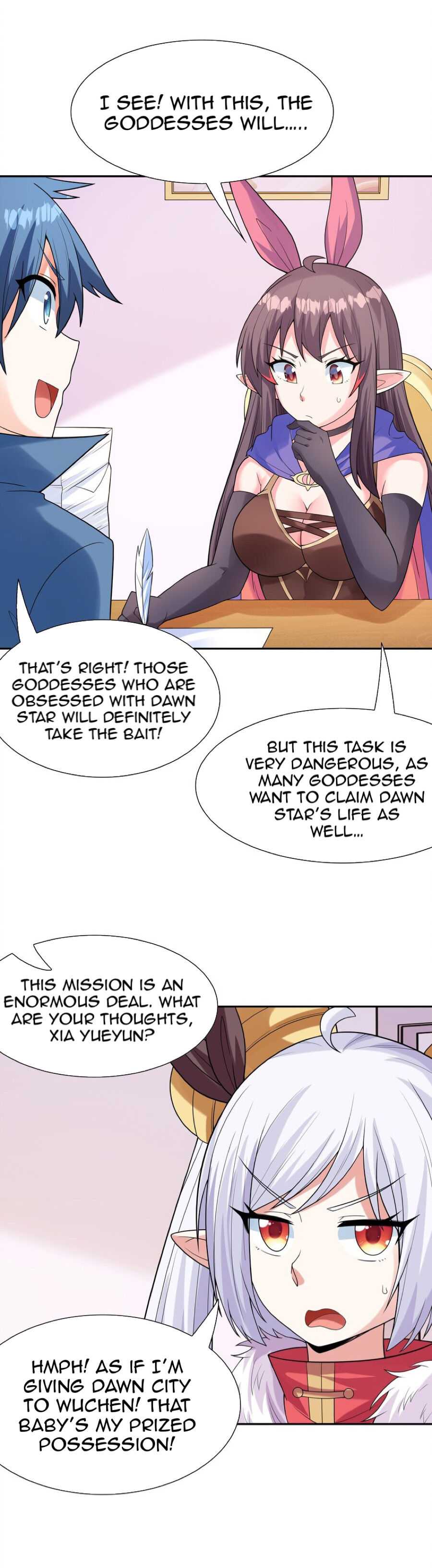 My Harem Is Entirely Female Demon Villains chapter 44 page 8