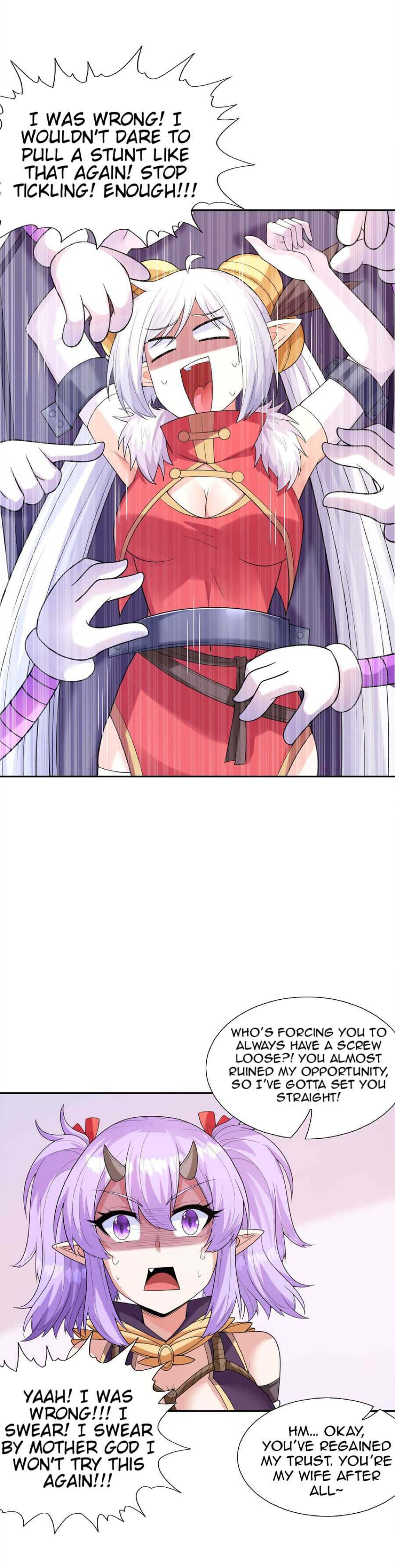 My Harem Is Entirely Female Demon Villains chapter 47 page 20