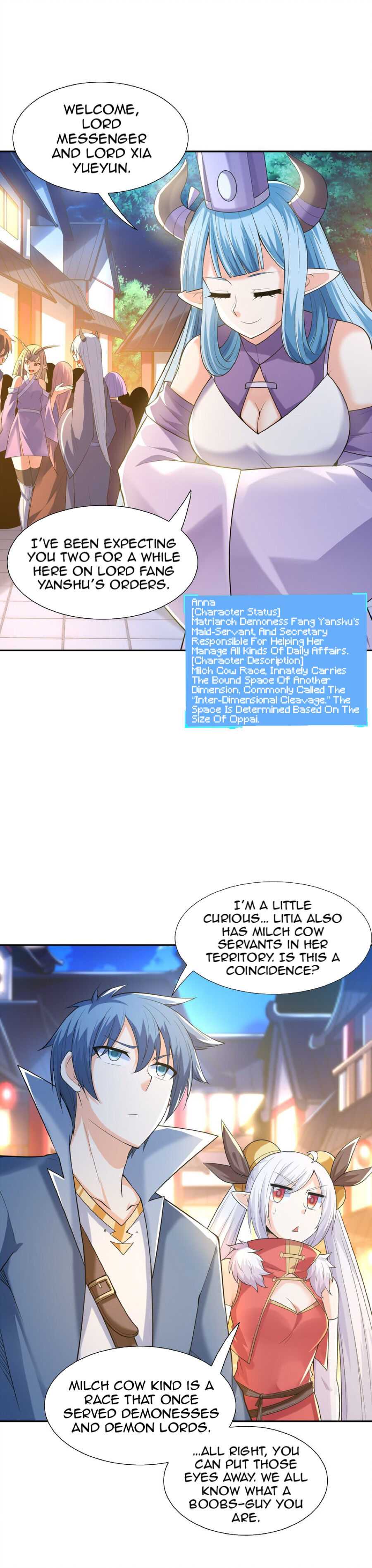 My Harem Is Entirely Female Demon Villains chapter 48 page 2