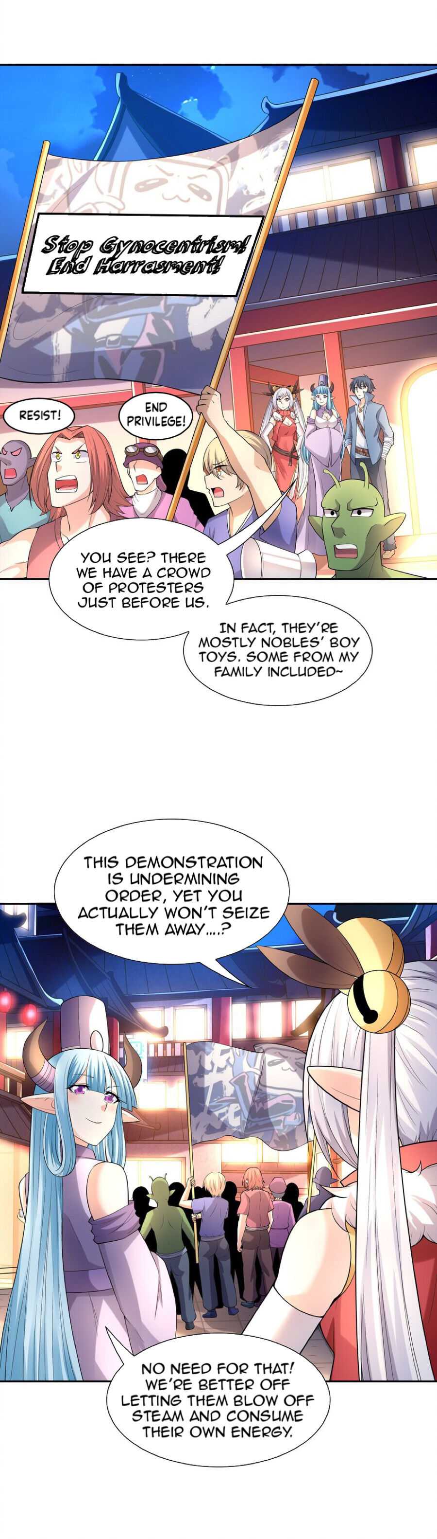 My Harem Is Entirely Female Demon Villains chapter 48 page 6