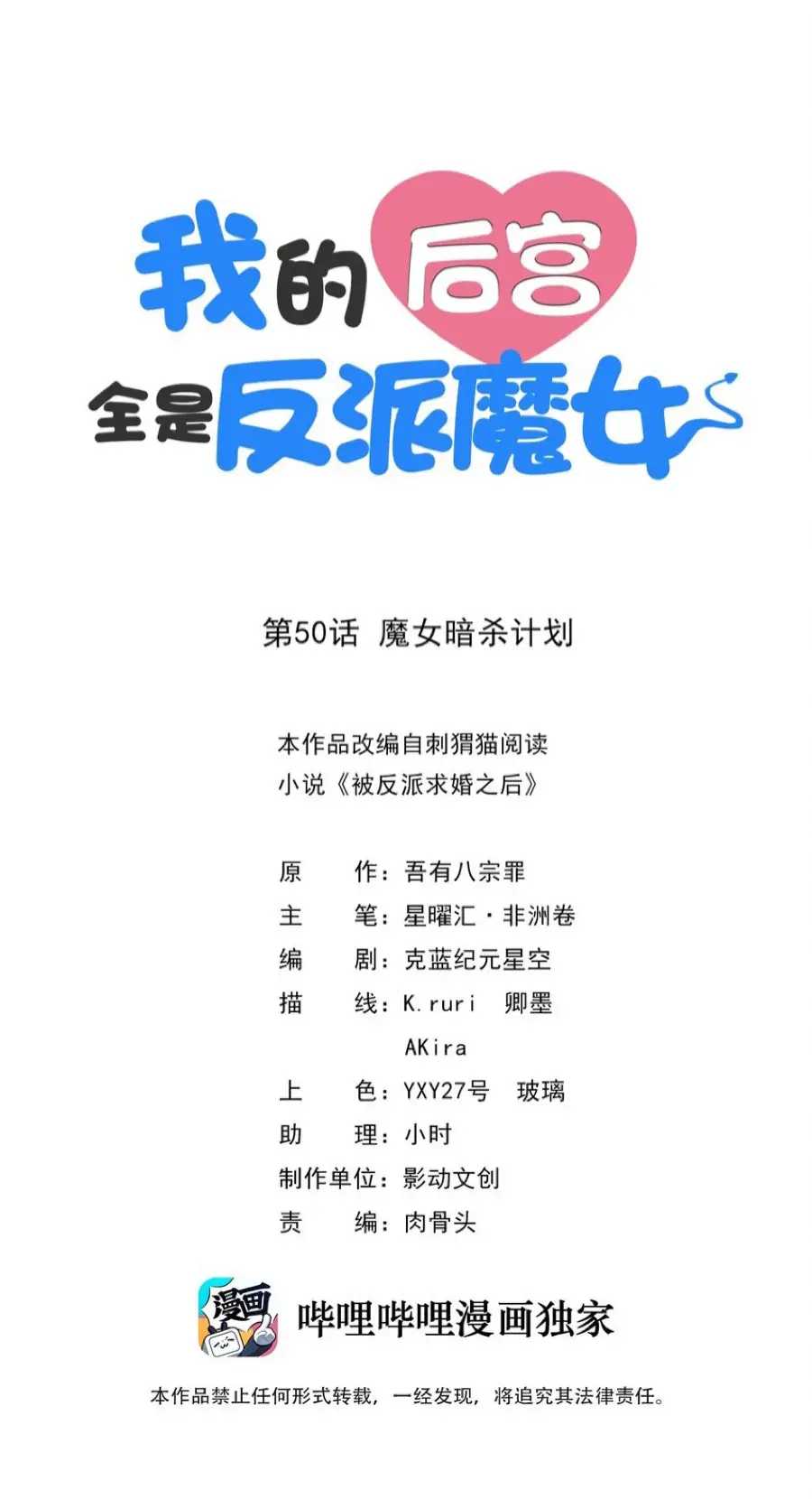 My Harem Is Entirely Female Demon Villains chapter 50 page 1