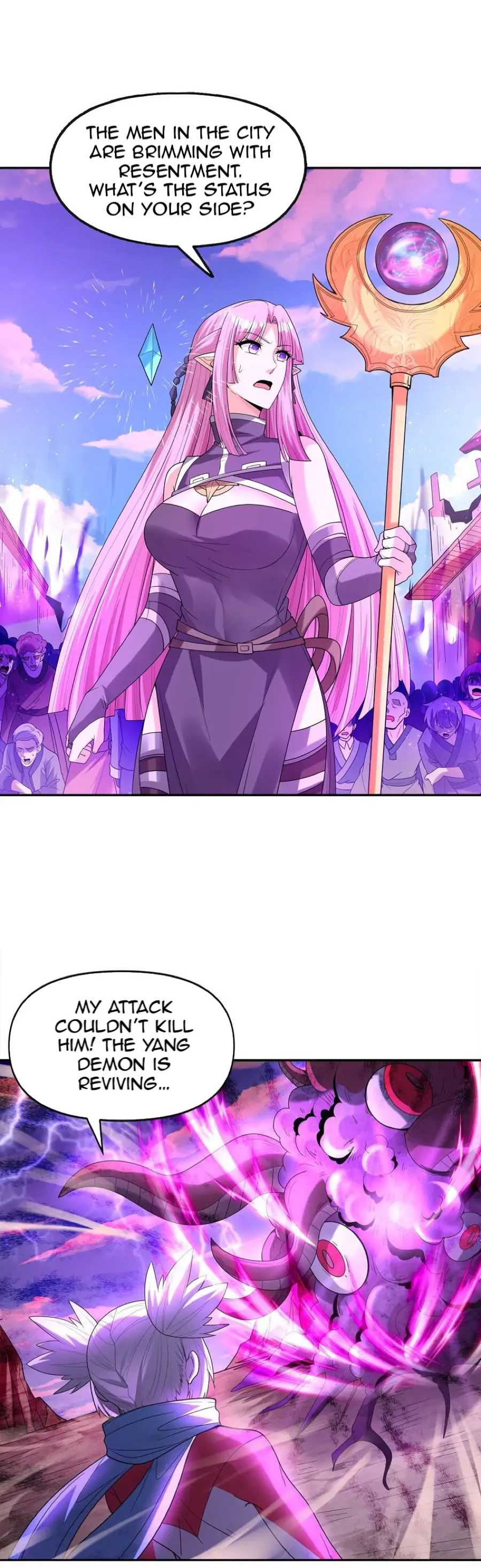 My Harem Is Entirely Female Demon Villains chapter 54 page 15