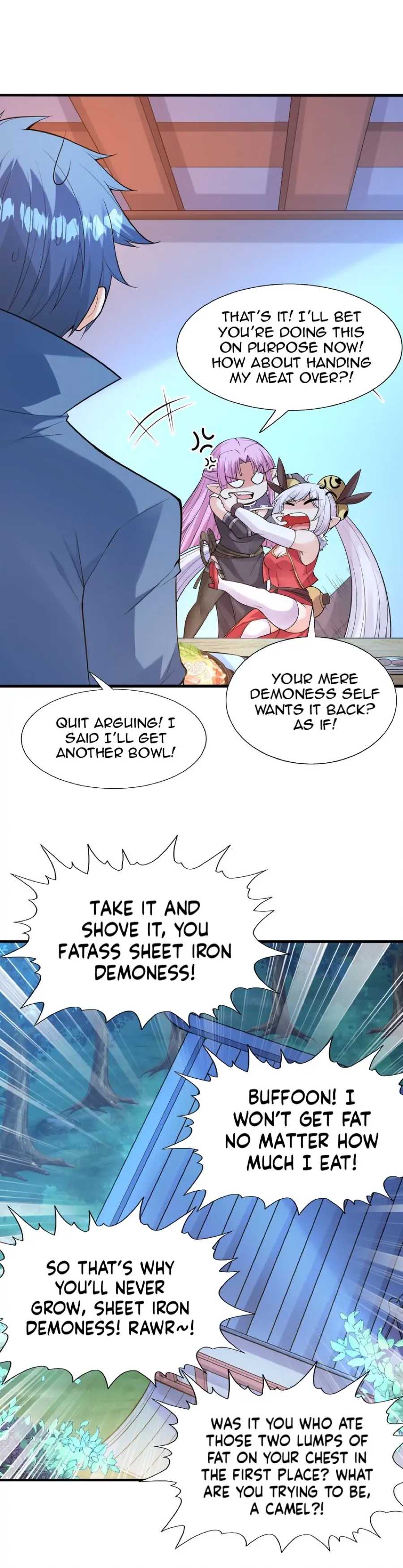 My Harem Is Entirely Female Demon Villains chapter 58 page 7