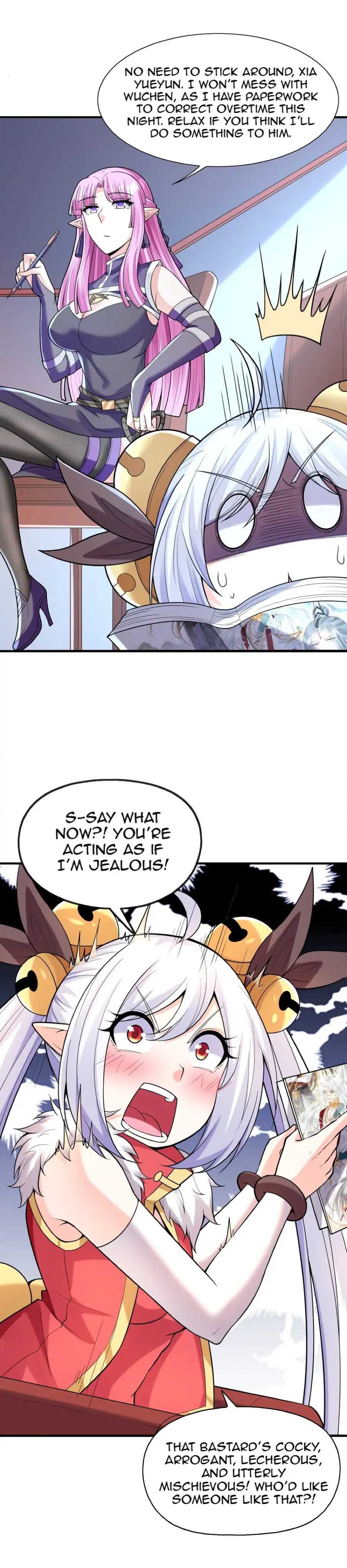 My Harem Is Entirely Female Demon Villains chapter 58 page 9