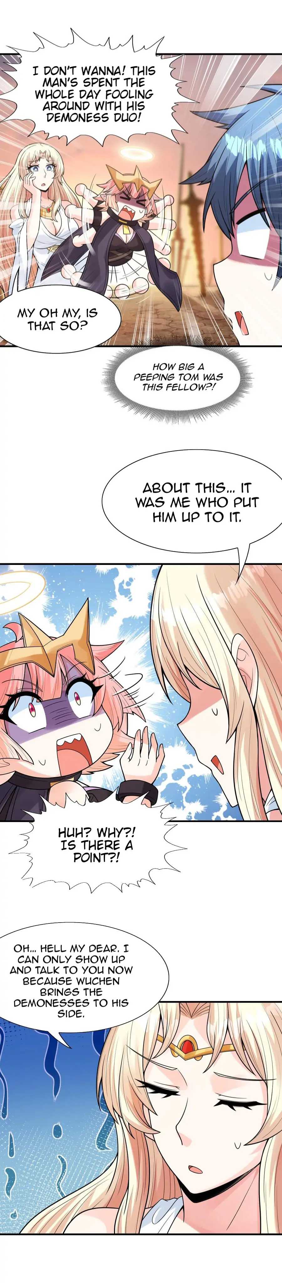 My Harem Is Entirely Female Demon Villains chapter 59 page 8