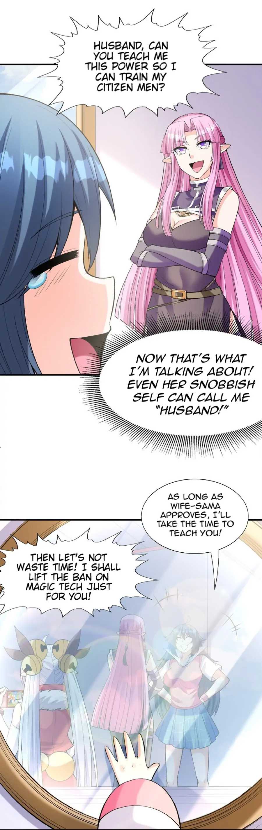 My Harem Is Entirely Female Demon Villains chapter 60 page 14