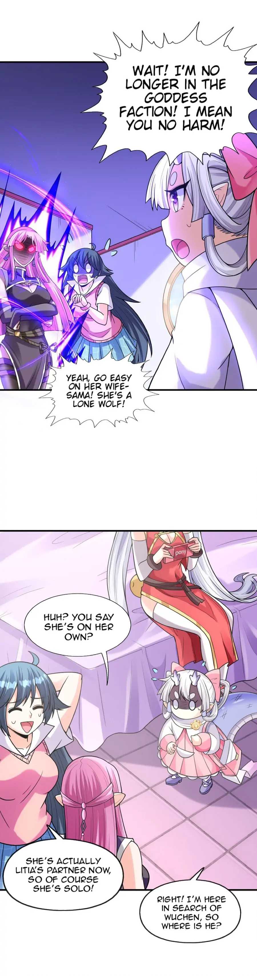 My Harem Is Entirely Female Demon Villains chapter 60 page 17