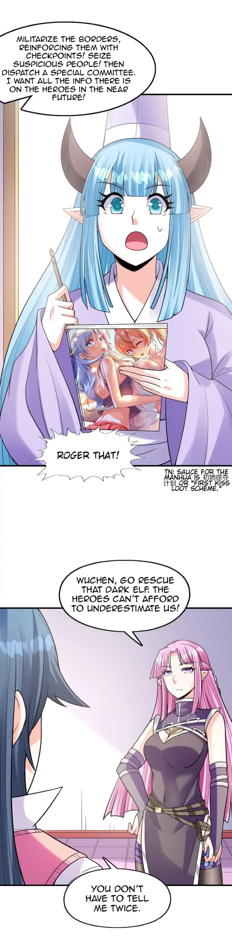 My Harem Is Entirely Female Demon Villains chapter 60 page 24