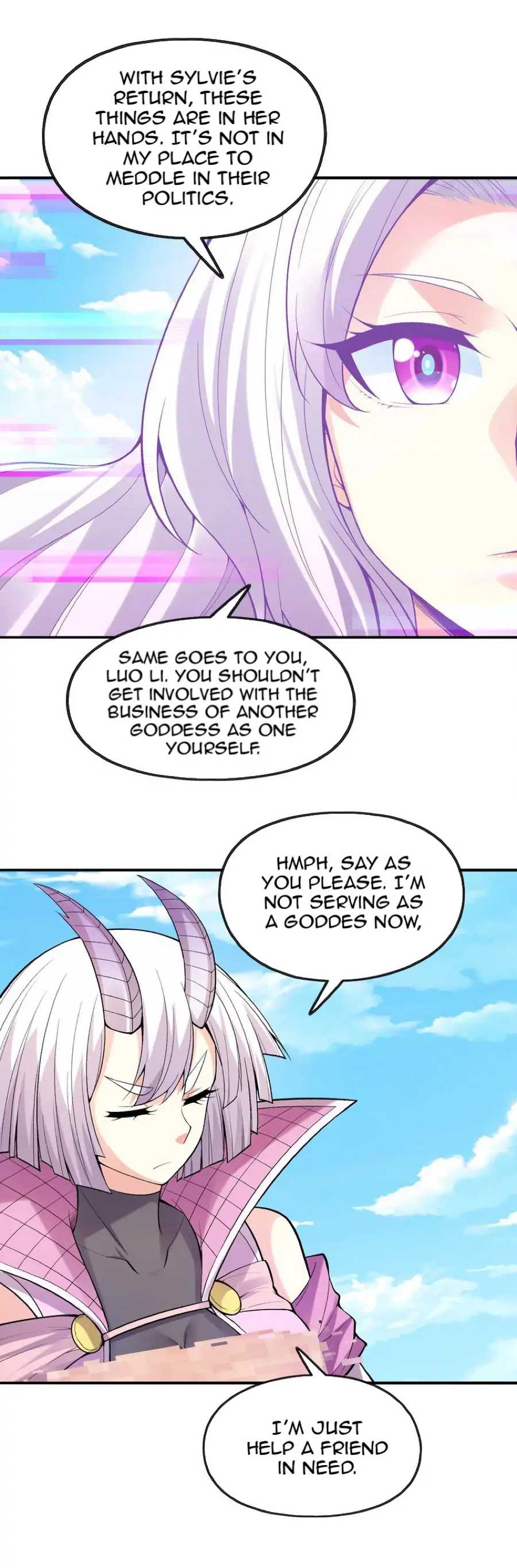 My Harem Is Entirely Female Demon Villains chapter 60 page 9