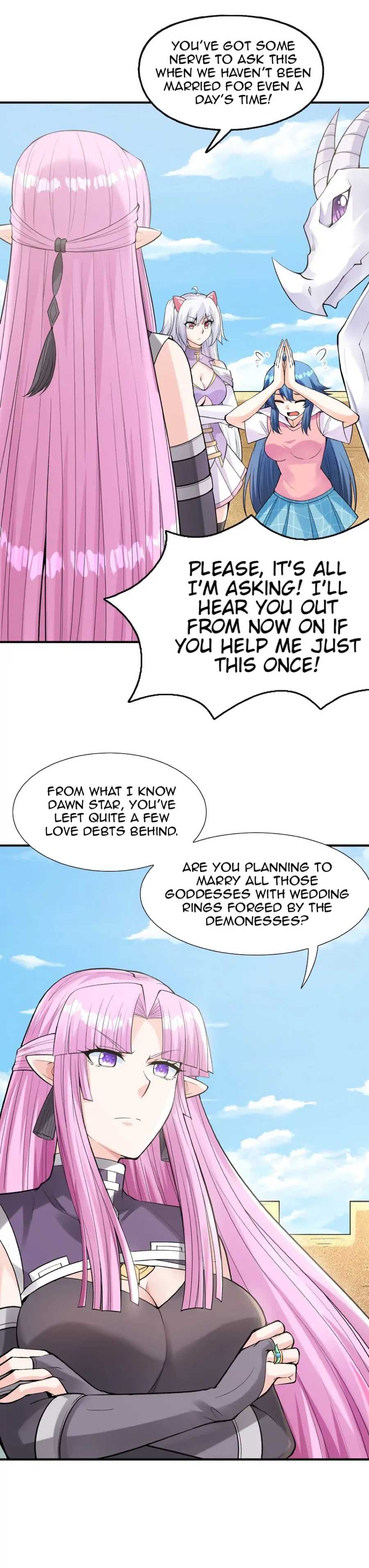 My Harem Is Entirely Female Demon Villains chapter 61 page 7