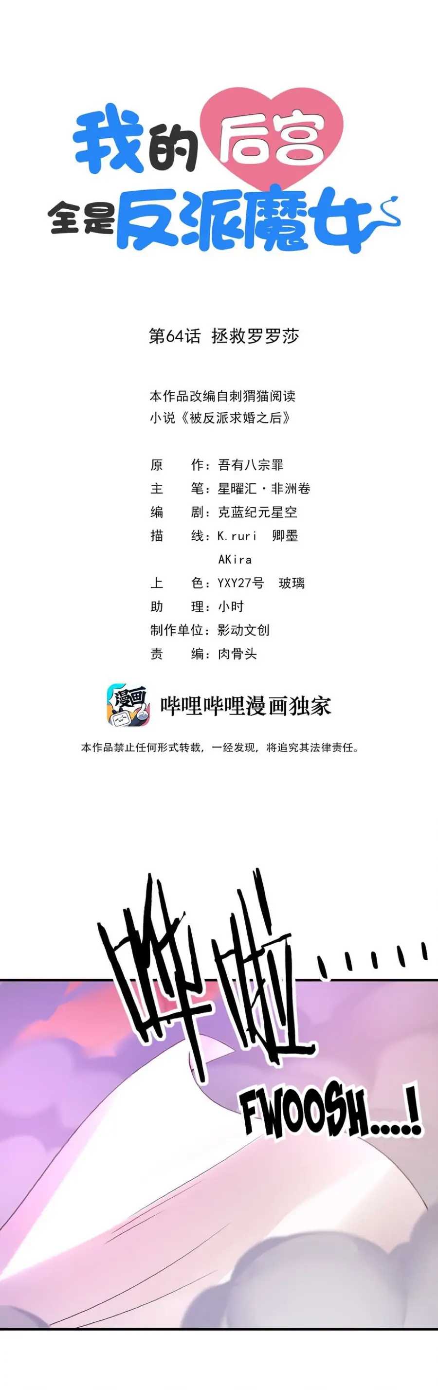 My Harem Is Entirely Female Demon Villains chapter 64 page 1