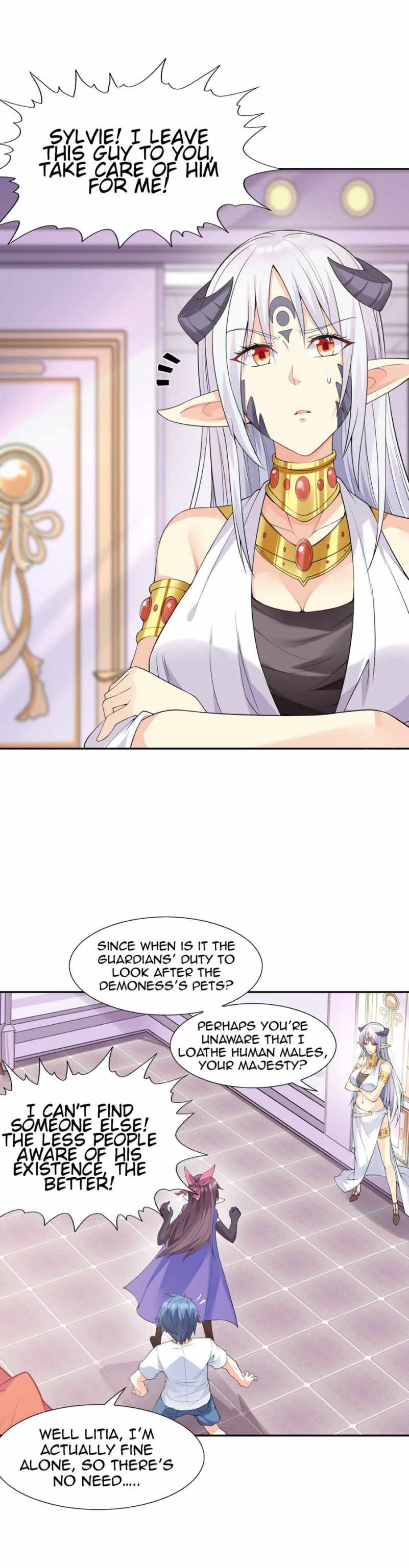 My Harem Is Entirely Female Demon Villains chapter 7 page 26