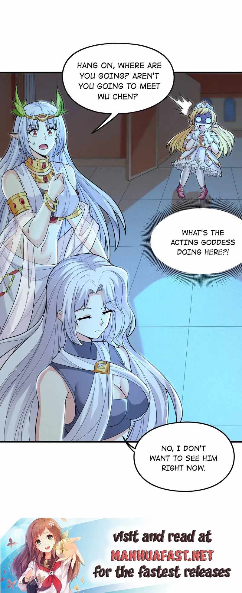My Harem Is Entirely Female Demon Villains chapter 70 page 44