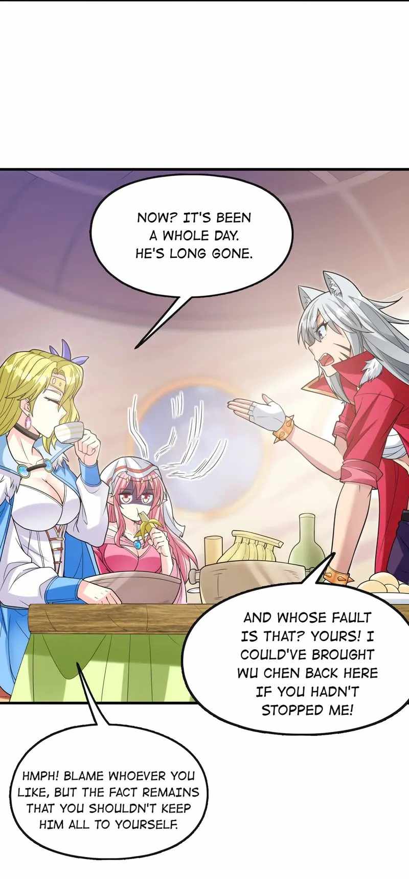 My Harem Is Entirely Female Demon Villains chapter 70 page 59