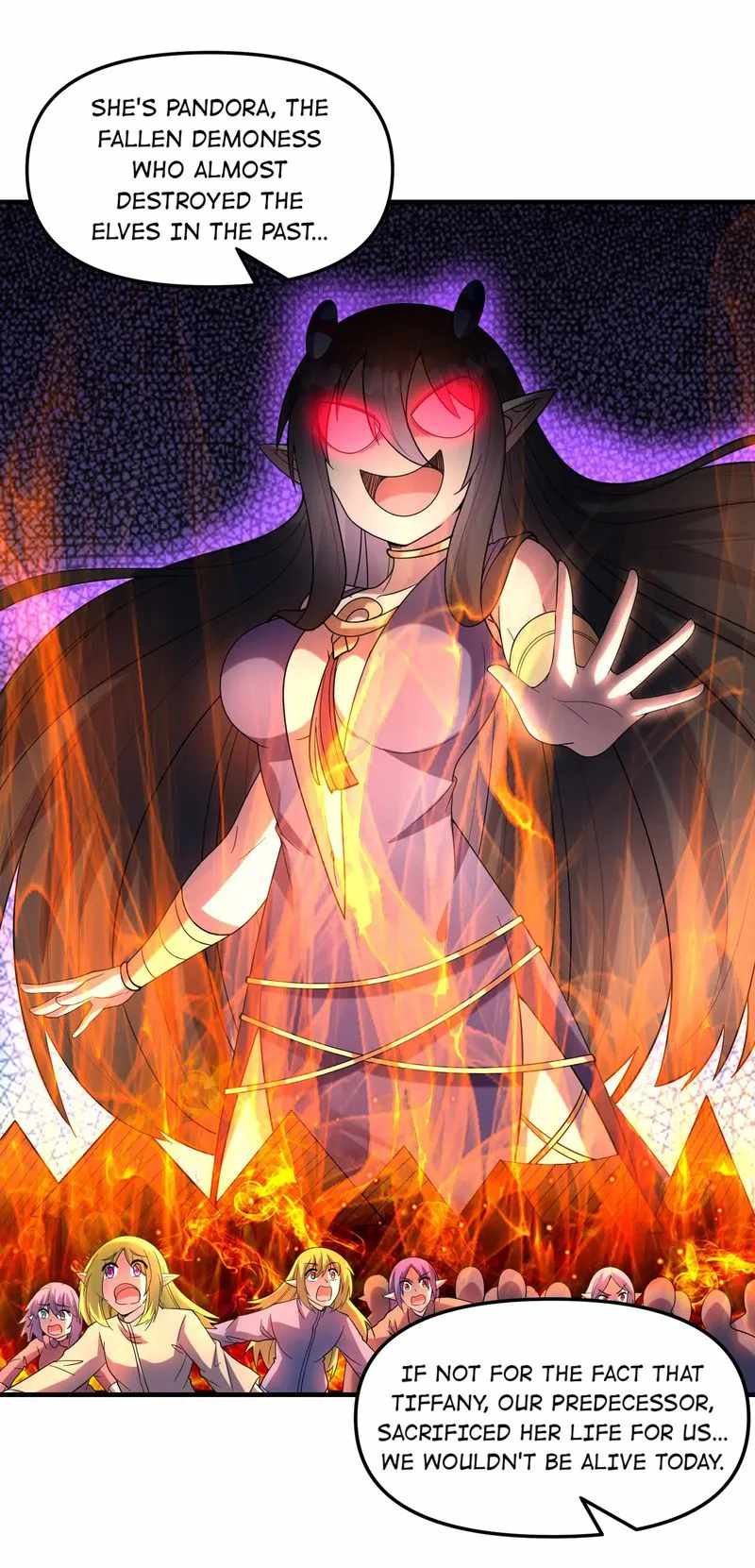 My Harem Is Entirely Female Demon Villains chapter 75 page 57