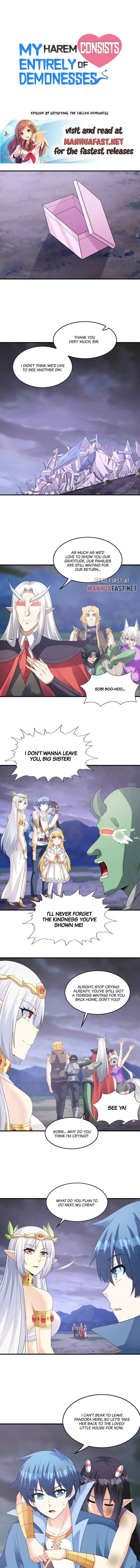 My Harem Is Entirely Female Demon Villains chapter 81 page 1