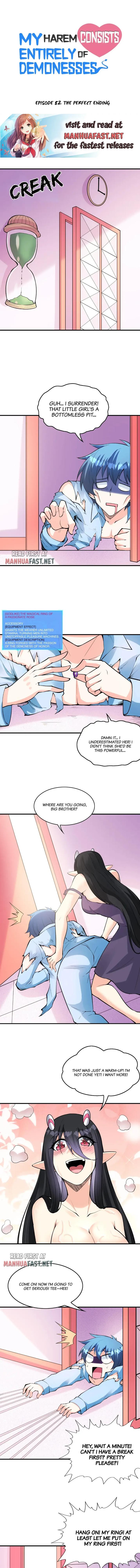 My Harem Is Entirely Female Demon Villains chapter 82 page 1