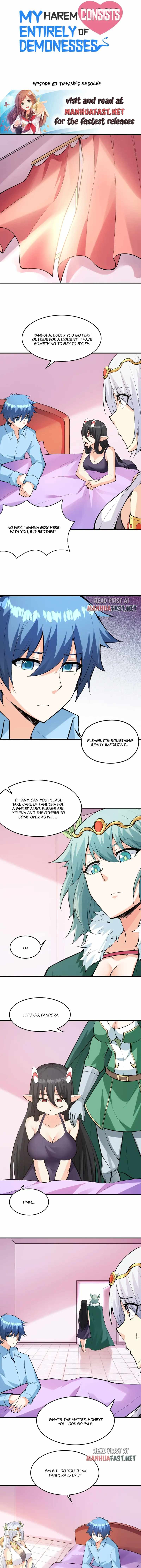 My Harem Is Entirely Female Demon Villains chapter 83 page 1