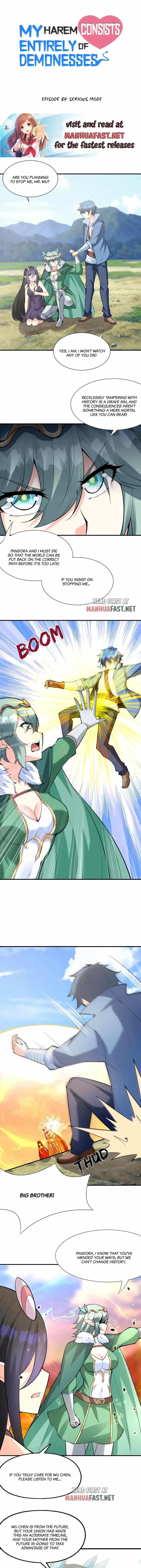 My Harem Is Entirely Female Demon Villains chapter 84 page 1