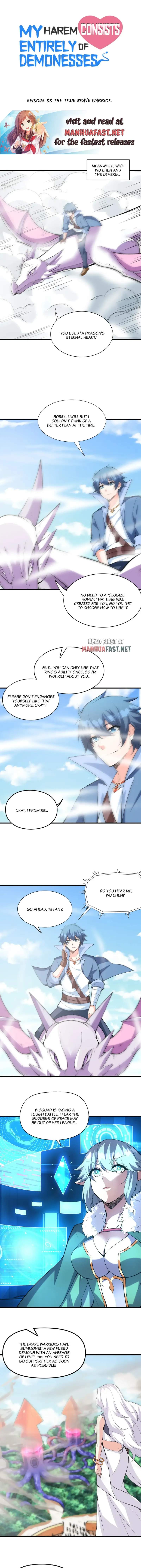 My Harem Is Entirely Female Demon Villains chapter 88 page 1