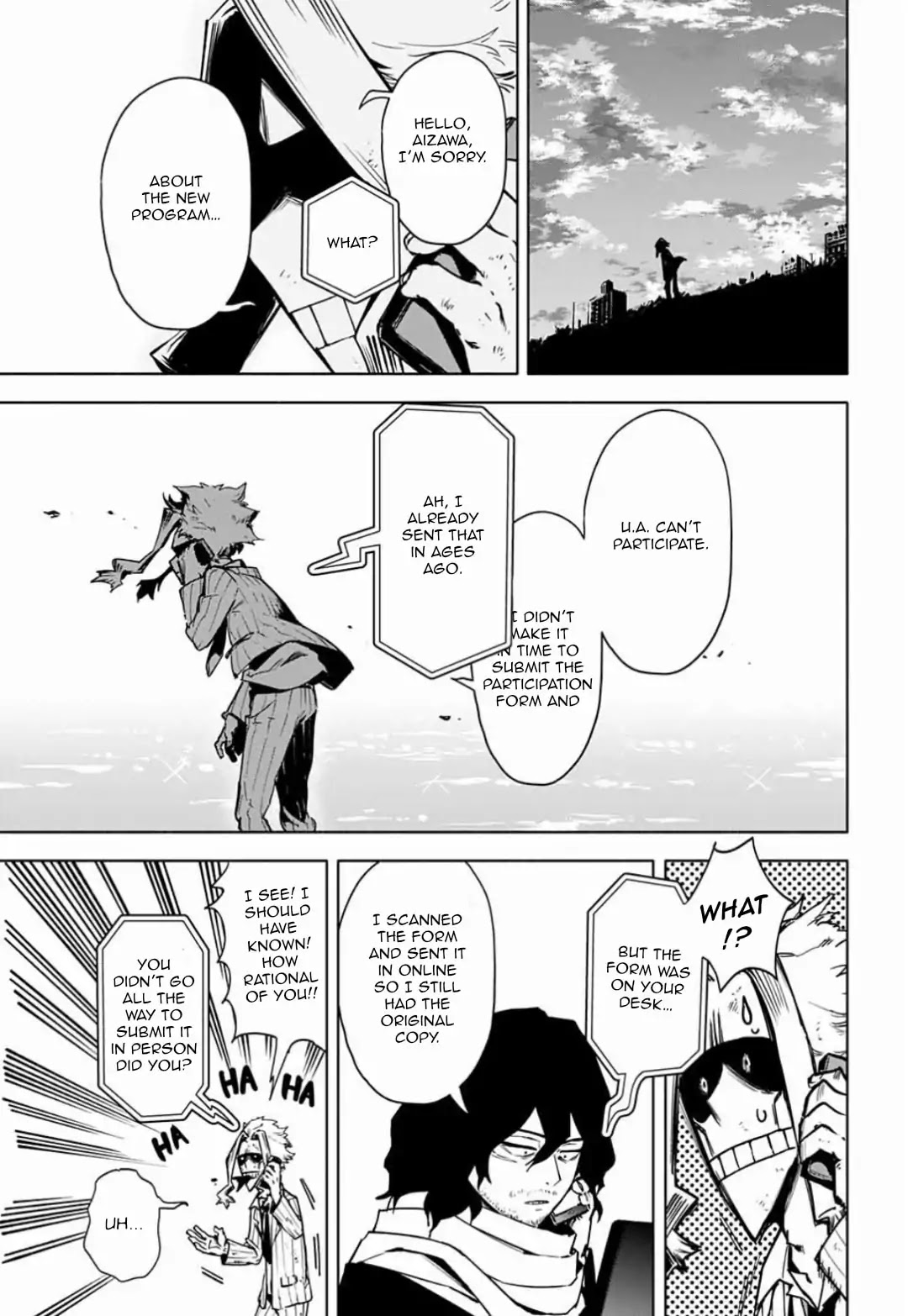 My Hero Academia Team Up Mission chapter 0 page 12