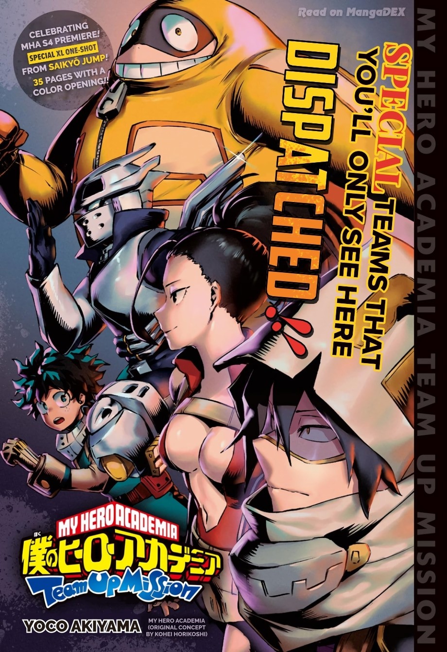 My Hero Academia Team Up Mission chapter 1.5 page 2