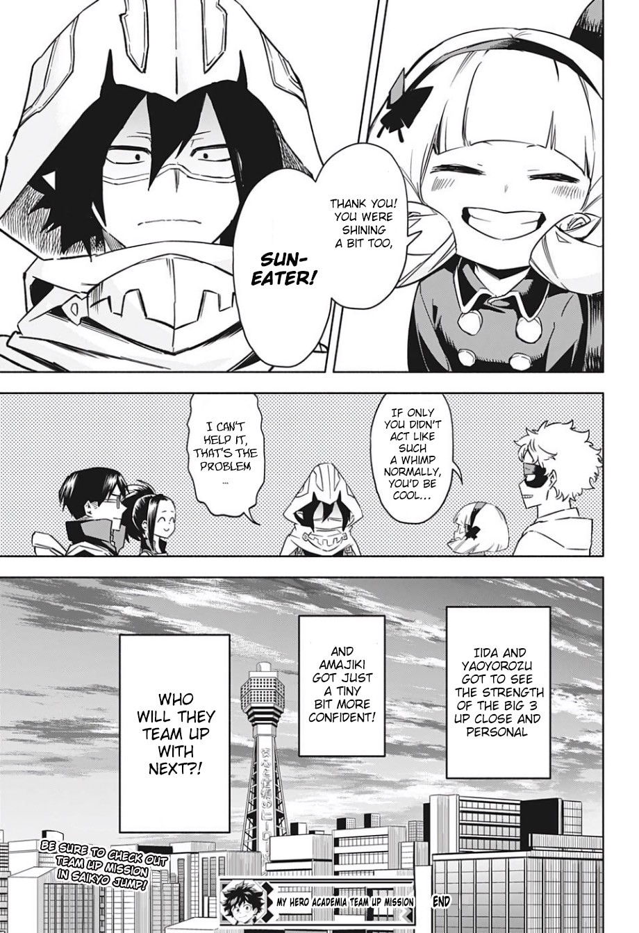My Hero Academia Team Up Mission chapter 1.5 page 34