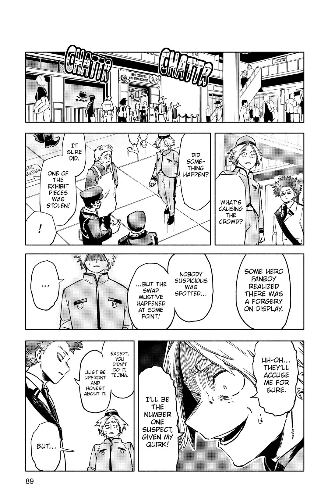 My Hero Academia Team Up Mission chapter 12 page 14