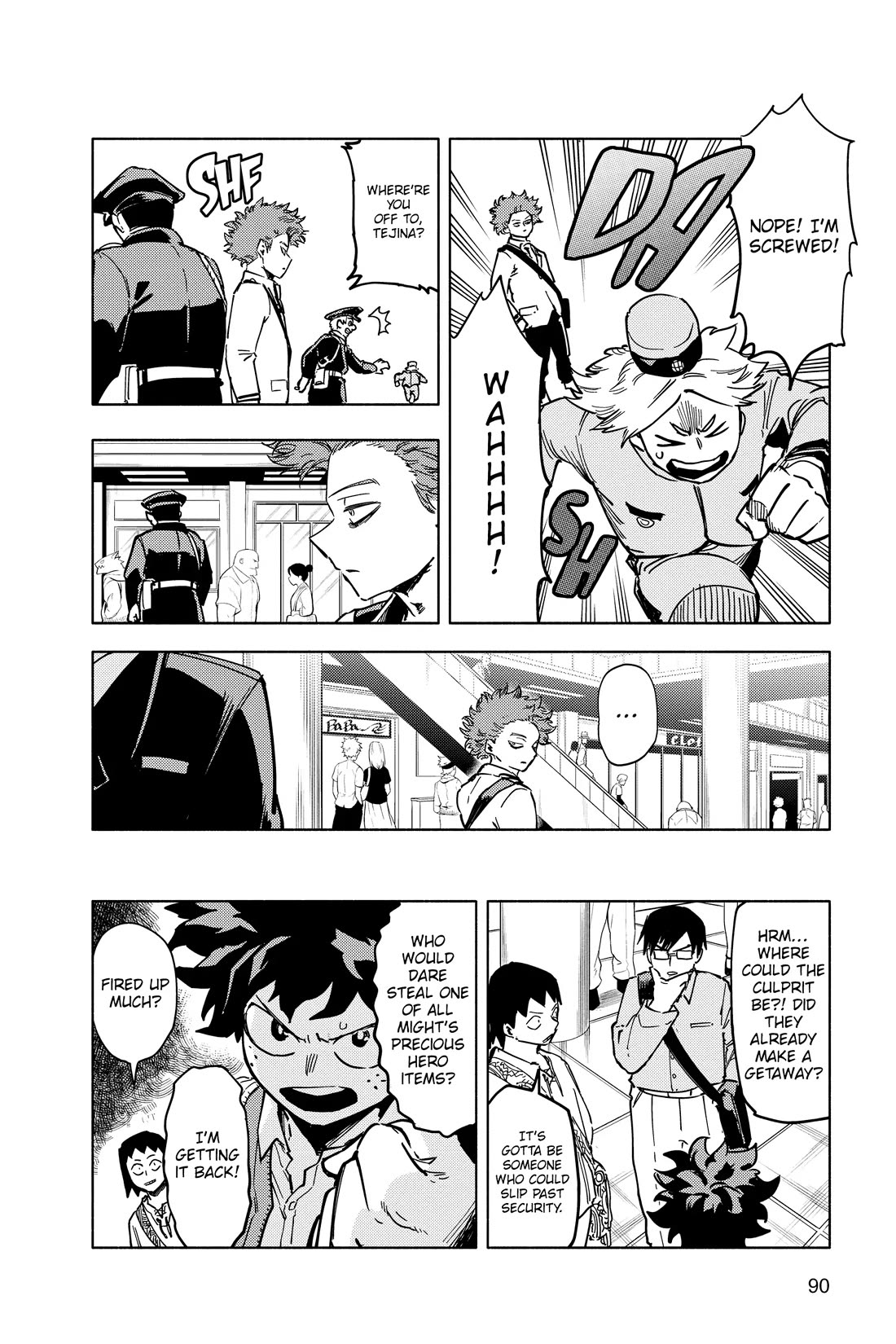 My Hero Academia Team Up Mission chapter 12 page 15