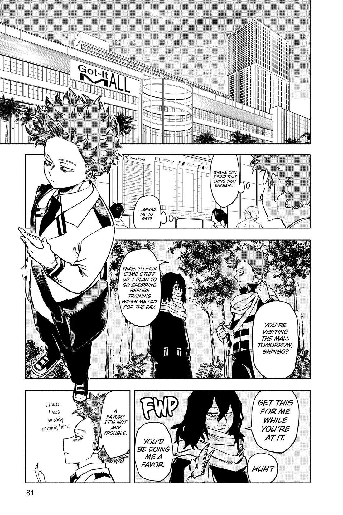 My Hero Academia Team Up Mission chapter 12 page 6