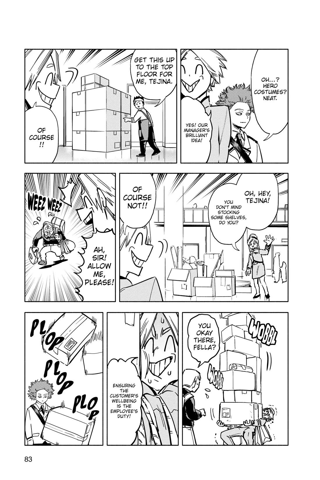 My Hero Academia Team Up Mission chapter 12 page 8