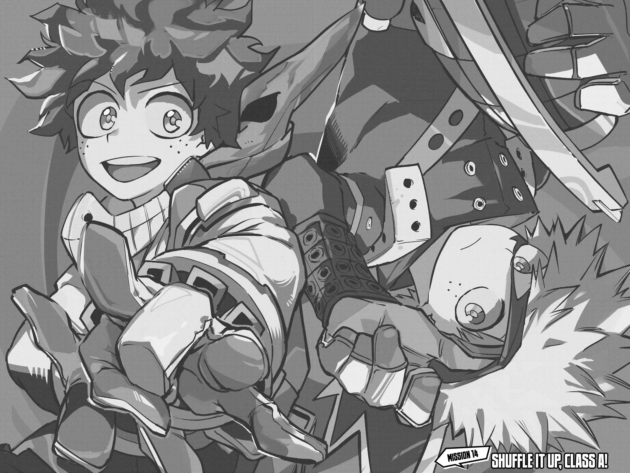 My Hero Academia Team Up Mission chapter 14 page 1