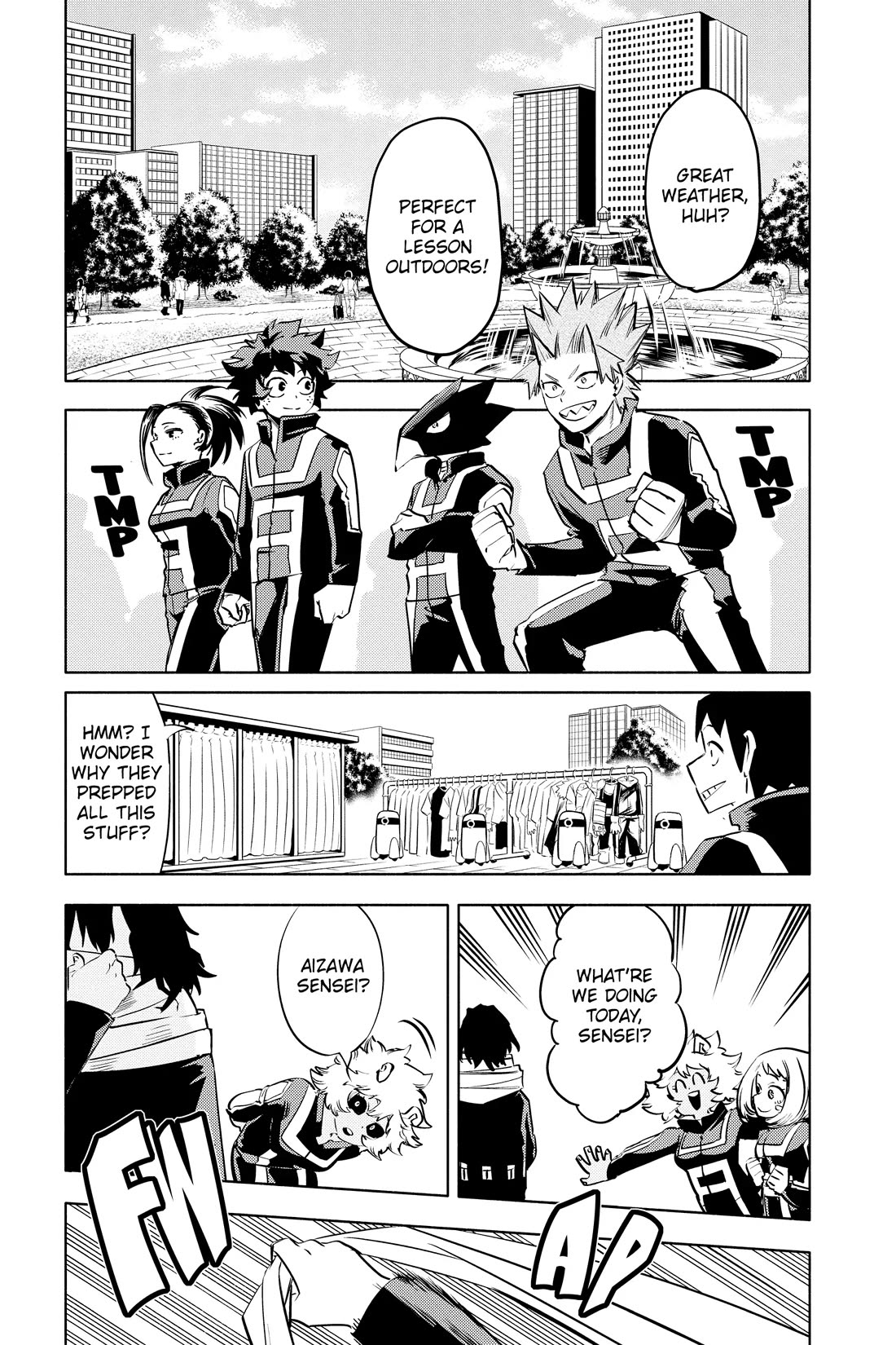 My Hero Academia Team Up Mission chapter 14 page 3