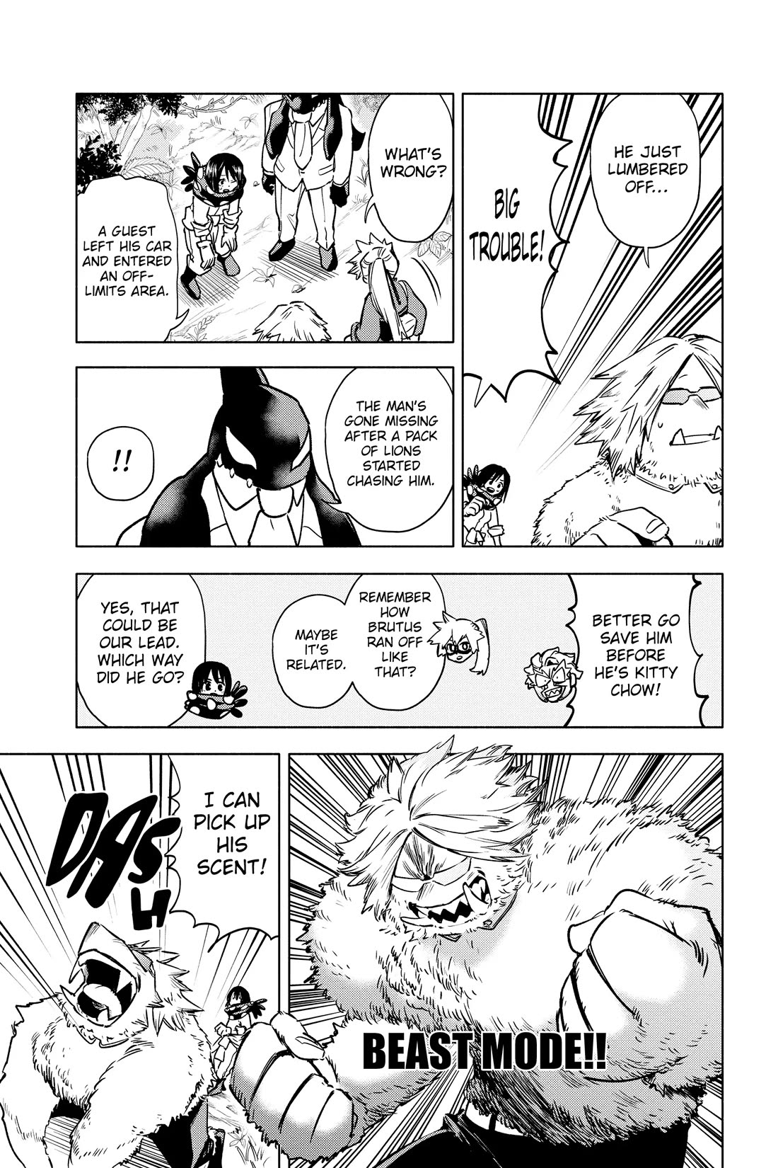 My Hero Academia Team Up Mission chapter 15 page 16