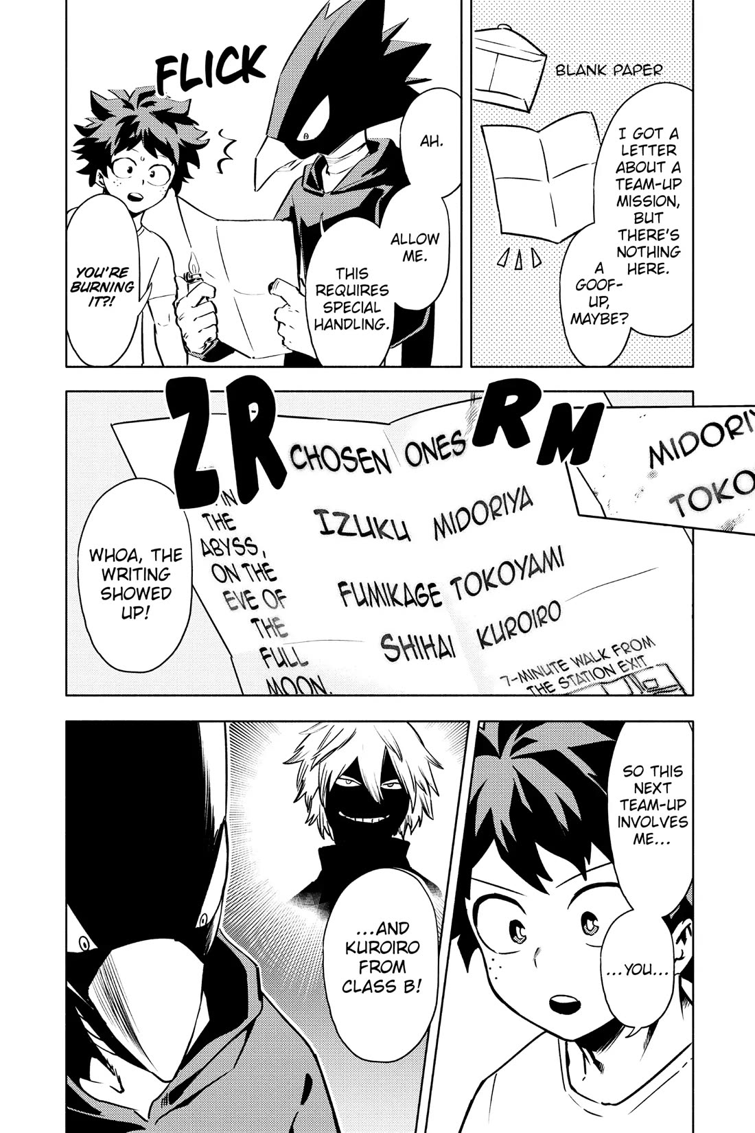 My Hero Academia Team Up Mission chapter 4 page 7