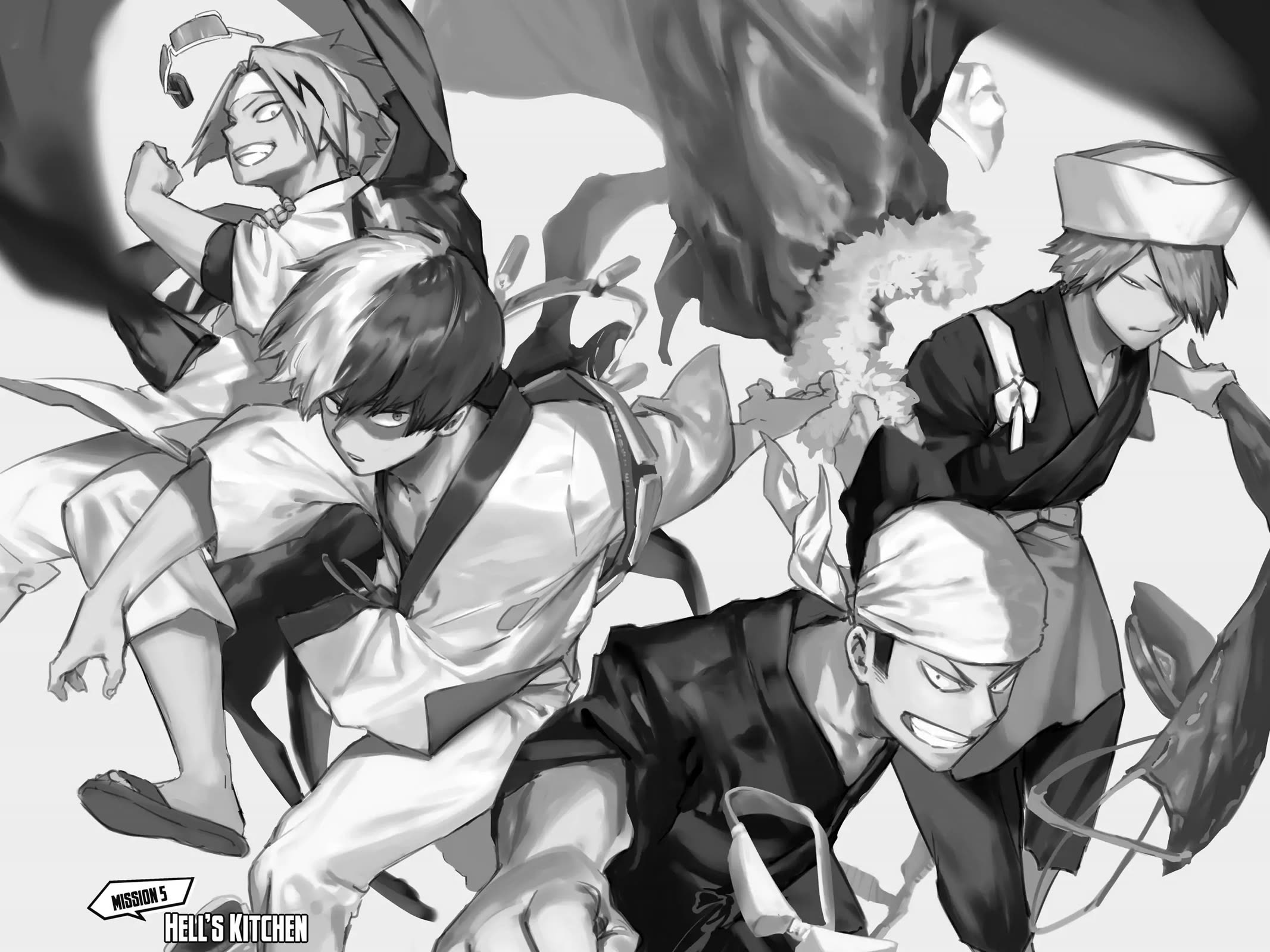 My Hero Academia Team Up Mission chapter 5 page 1