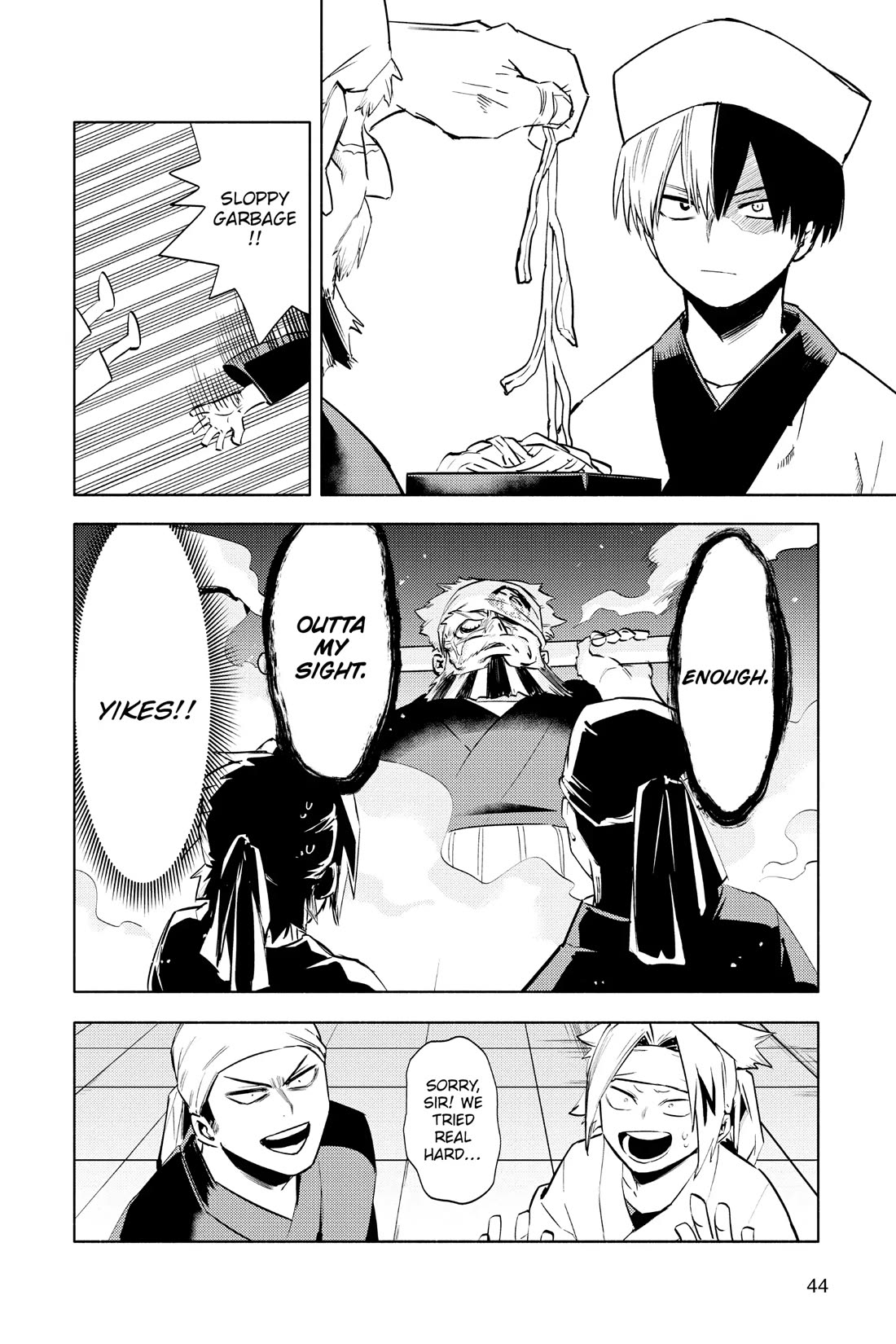 My Hero Academia Team Up Mission chapter 5 page 14